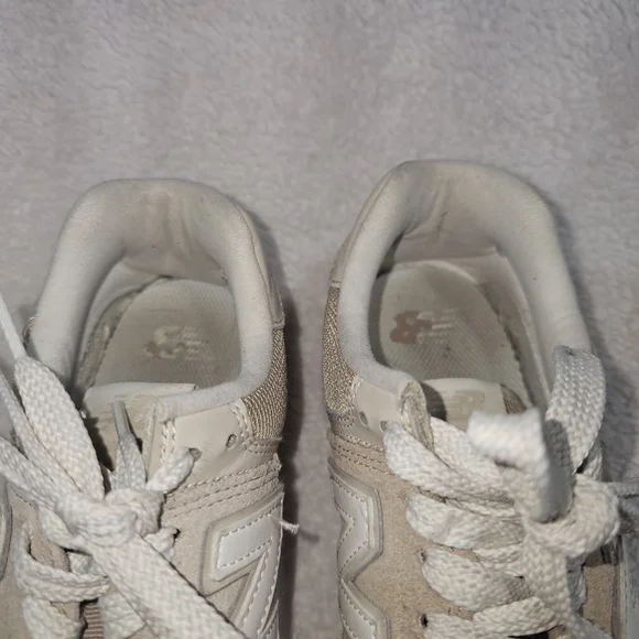 New Balance Womens 574 Stacked Platform Driftwood WL574ZSM - Picture 11 of 15